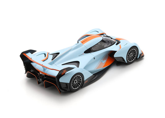 Spark-Model 2025 Mclaren Solus GT Gulf Blue w/ Orange 1:18
