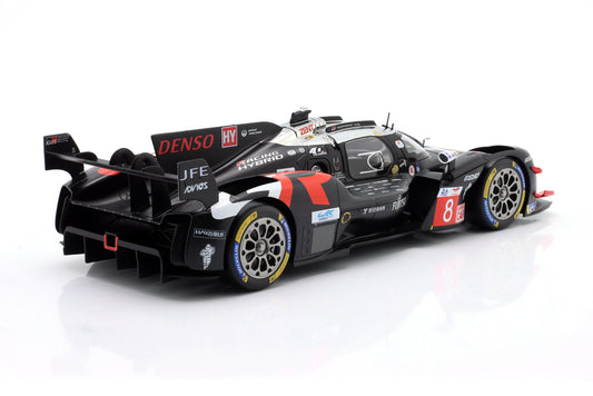 Ixo Toyota GR010 Hybrid LMDh Team Toyota Gazoo Racing #8 WEC 24hrs Le Mans 2025 Black 1:18