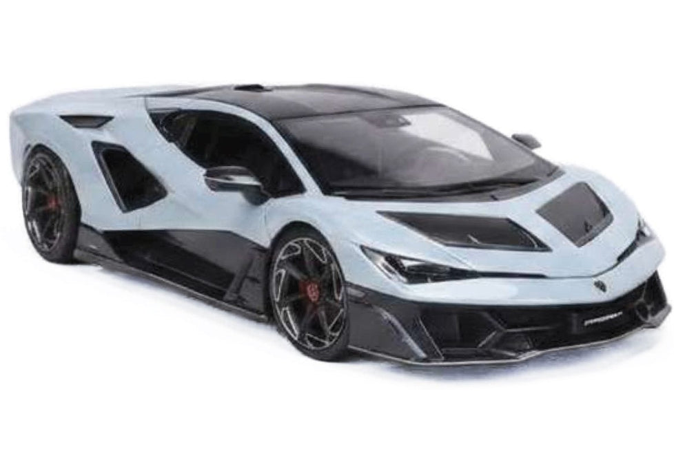Bburago 2025 Lamborghini Fenomeno Grigio Acheso (Light Grey) 1:18