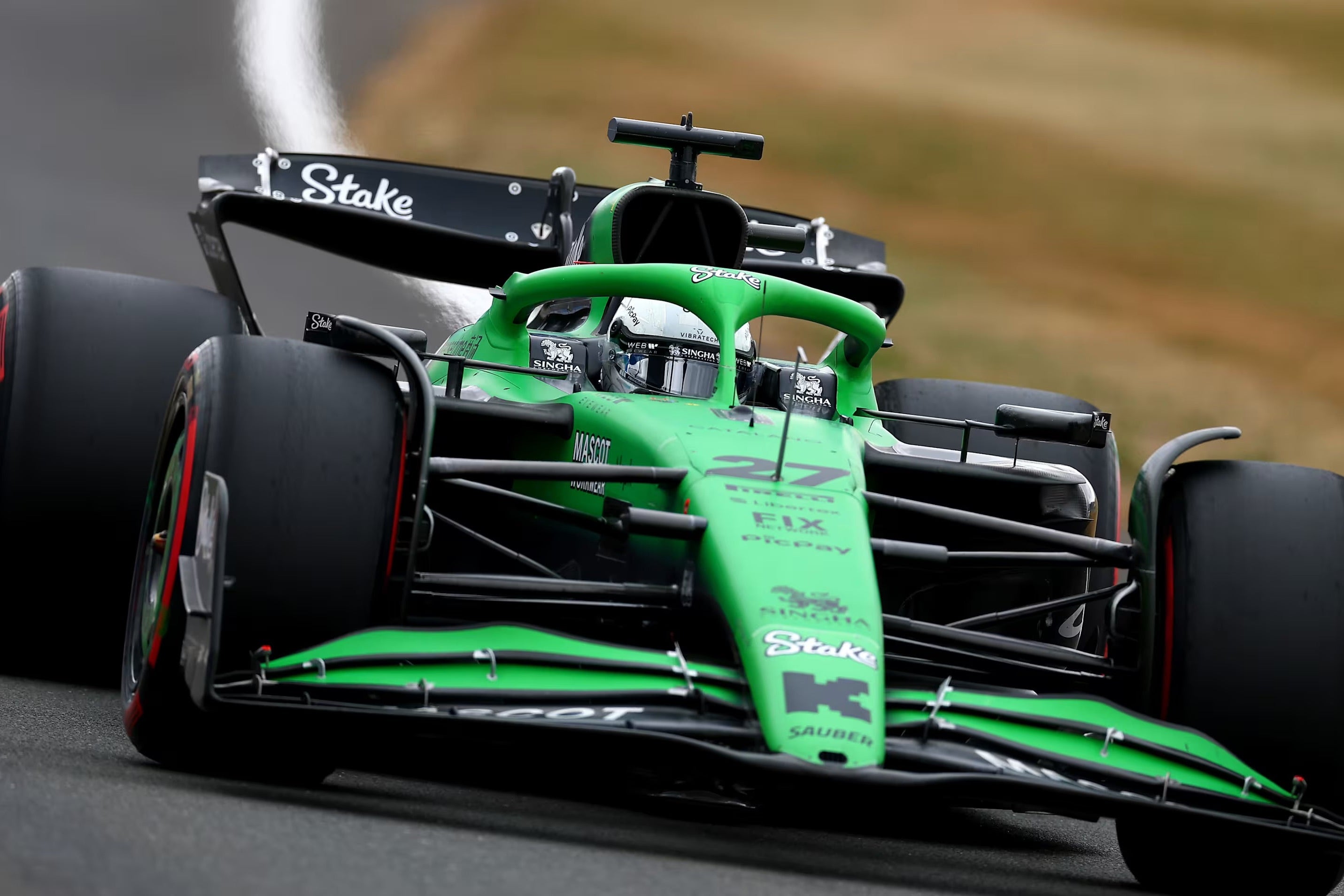 Spark-Model Kick Sauber F1 Team C45 #27 3rd British GP 2025 1:18