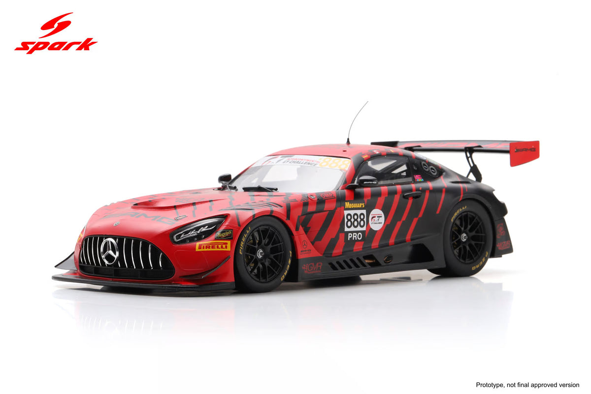 Spark Model Mercedes AMG GT3 EVO #888 Team GMR Winner 2026 Bathurst 12Hrs 1:18 WITH DISPLAY