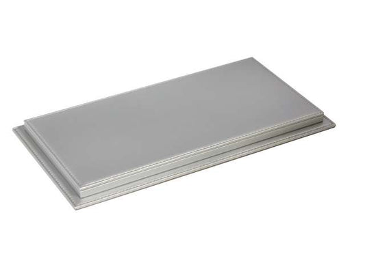 Atlantic Case Mulhouse Leather Acrylic Display Case Silver 1:12