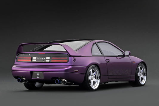 Ignition-Model Nissan Fairlady 300 ZX Z32 2by2 RHD Purple Metallic 1:18