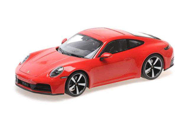 Minichamps 2025 Porsche 911 992.2 Carrera Guards Red 1:18