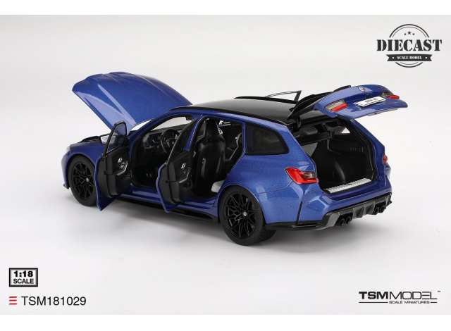 Topspeed BMW M3 Touring M (G81) Portimao Blue Metallic 1:18