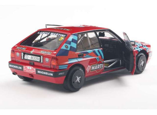 Solido 1989 Lancia Delta HF Integrale No 1 San Remo Red 1:18