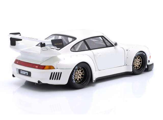 Werk83 Porsche 911 (993) RWB Rauh-Welt Oscechi Sidney Hoffmann White 1:18