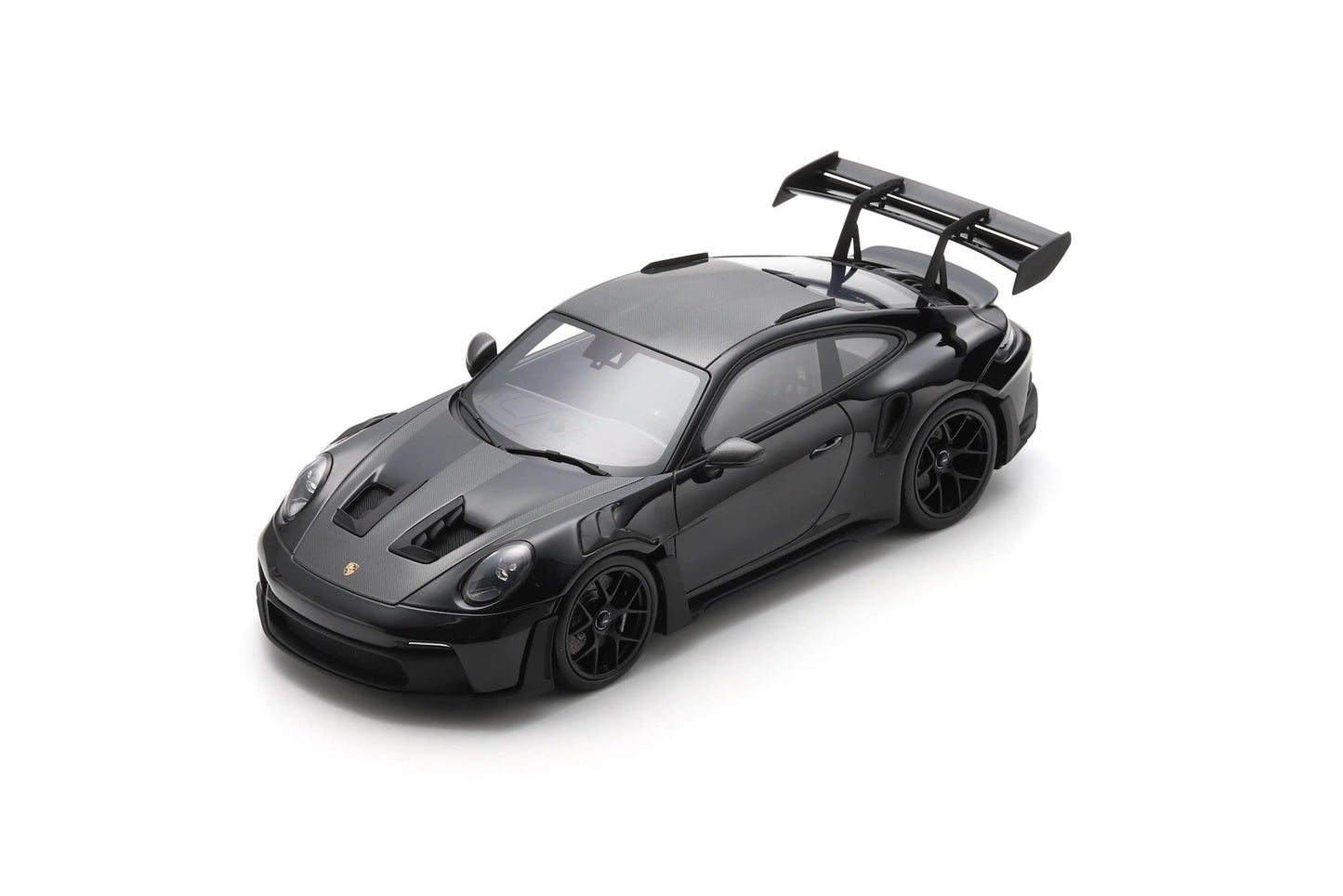 Spark-Model 2023 Porsche 911 (992) GT3 RS w/ Weissach Package Black WITH DISPLAY 1:18