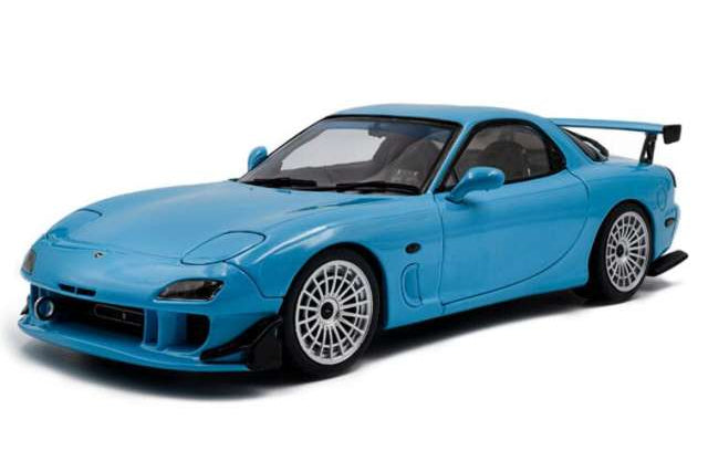 Solido 1999 Mazda RX7 FD3RS Solido Works Blue 1:18