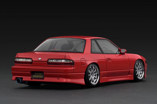 Ignition-Model Nissan Vertex S13 Silvia Red 1:18