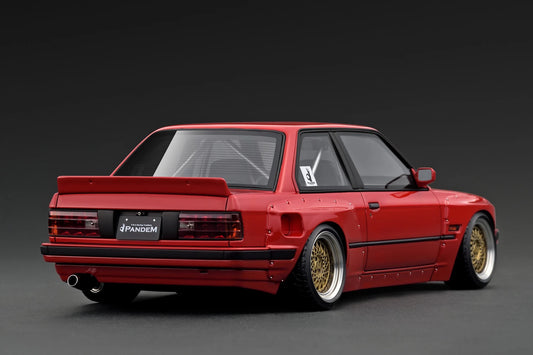 Ignition-Model BMW M3 Pandem 30 (E30) Red 1:18