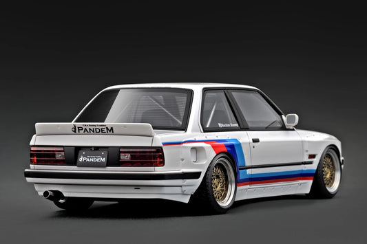 Ignition-Model BMW M3 Pandem 30 (E30) M-Design White 1:18