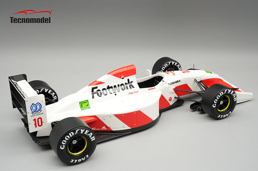 Tecnomodel Footwork F1 FA13 Mugen Honda 1992 Japanese GP Aguri Suzuki 1:18