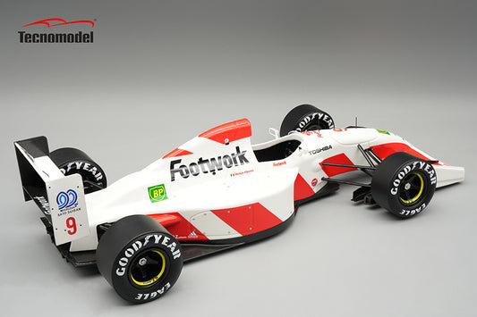 Tecnomodel Footwork F1 FA13 Mugen Honda 1992 Monaco GP Michele Alboreto 1:18