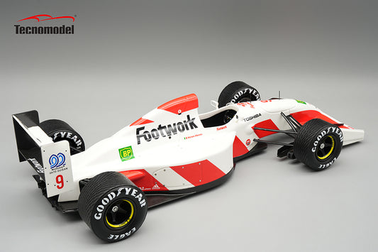Tecnomodel Footwork F1 FA13 Mugen Honda 1992 Spain GP Michele Alboreto 1:18