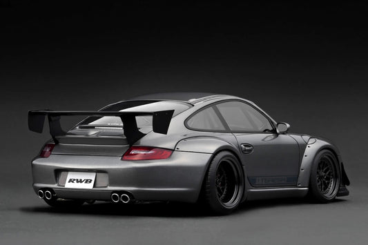 Ignition-Model Porsche 911 RWB 997 GT3 Gun Metallic Grey 1:18