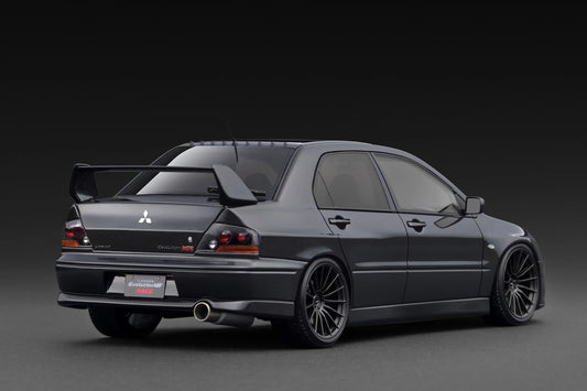 Ignition-Model Mitsubishi Lancer Evolution VIII MR (CT9A) Gun Metallic Grey 1:18