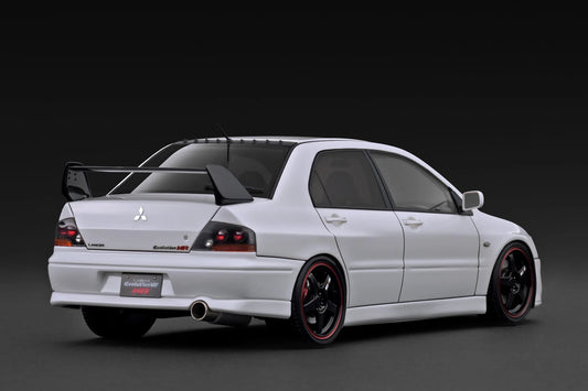 Ignition-Model Mitsubishi Lancer Evolution VIII MR (CT9A) White 1:18