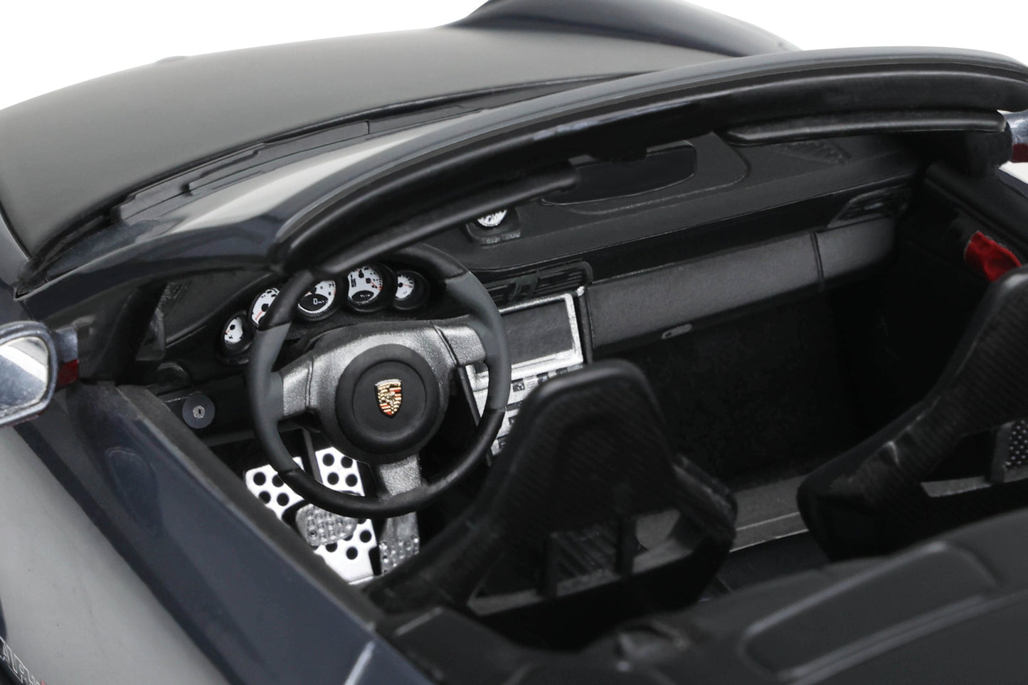 GT Spirit 2016 Porsche 911 997 Cabriolet LB Works Grey w/ Red Wheels 1:18