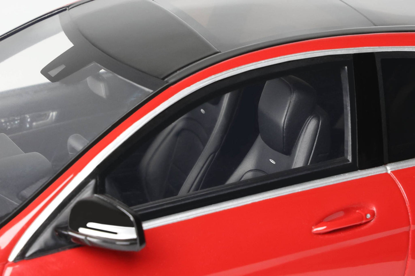 GT Spirit 2014 Mercedes Benz C63 AMG Edition 507 Coupe Fire Opal Red 1:18