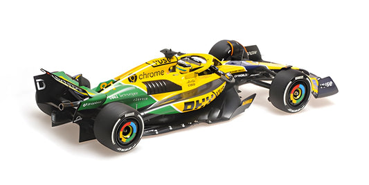 Minichamps Mclaren F1 Team MCL38 Yellow O. Piastri Monaco GP 2024 1:18
