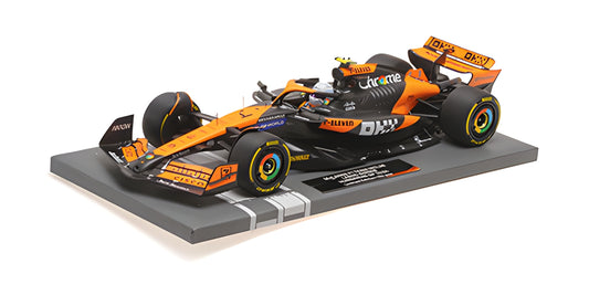 Minichamps Mclaren F1 Team MCL38 Orange L. Norris Hungarian GP 2024 1:18
