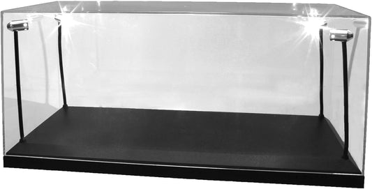 Triple 9 - Accessories - LED Pole Display Case Acrylic with Black Plastic Base 1:18
