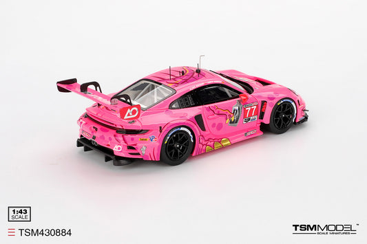 TSM Model Porsche 911 GT3 R (992) #77 Roxy AO Racing 2024 IMSA Road America 1:43