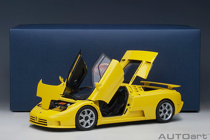 AUTOart Bugatti EB110 SS Giallo Bugatti (Yellow) 1:18