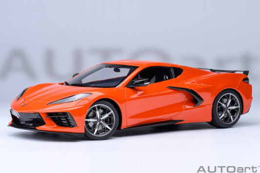 AUTOart Chevy Corvette C8 Z51 Sebring Orange 1:18