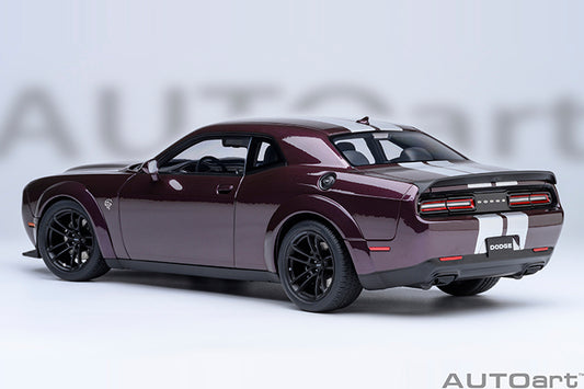 AUTOart 2022 Dodge Challenger SRT Jailbreak Hellraisin (Purple Metallic) 1:18