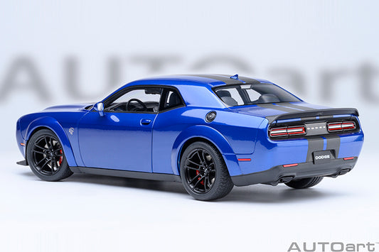 AUTOart 2022 Dodge Challenger SRT Jailbreak Indigo Blue 1:18