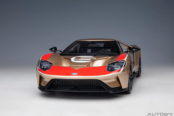 AUTOart Ford GT Heritage Edition #5 Holman Moody Gold 1:18