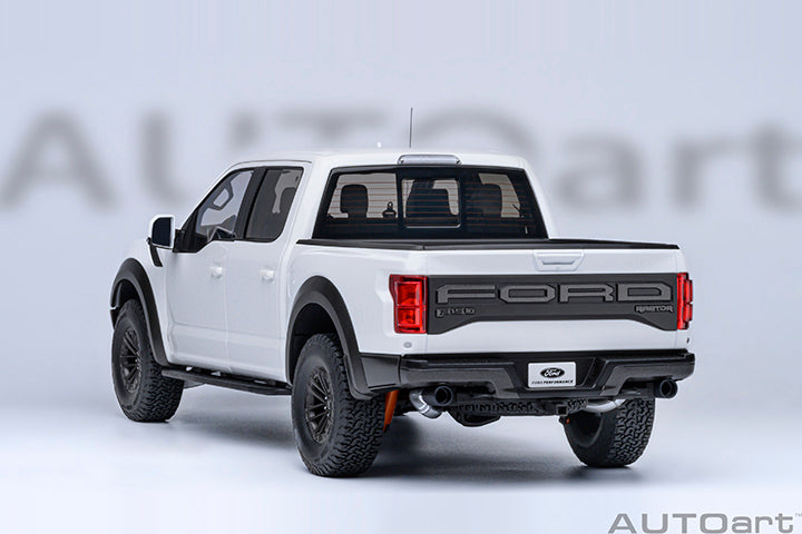 AUTOart 2019 Ford F-150 Raptor Supercrew Oxford White 1:18