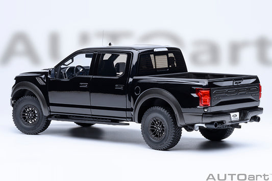 AUTOart 2019 Ford F-150 Raptor Supercrew Agate Black 1:18