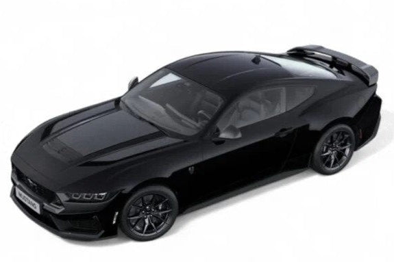 AUTOart 2024 Ford Mustang Dark Horse Shadow Black 1:18