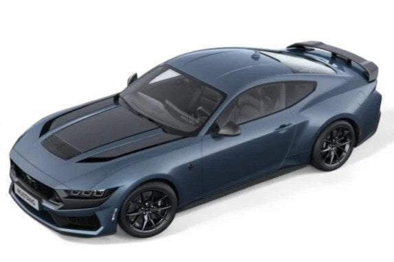 AUTOart 2024 Ford Mustang Dark Horse Vapor Blue Metallic 1:18
