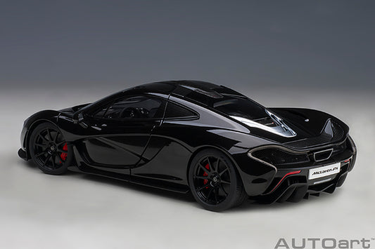 AUTOart 2013 Mclaren P1 Fire Black w/ Red Interior 1:18
