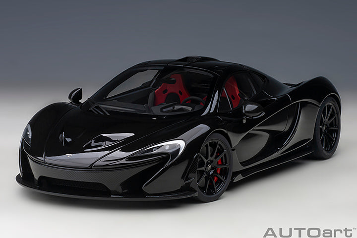 AUTOart 2013 Mclaren P1 Fire Black w/ Red Interior 1:18