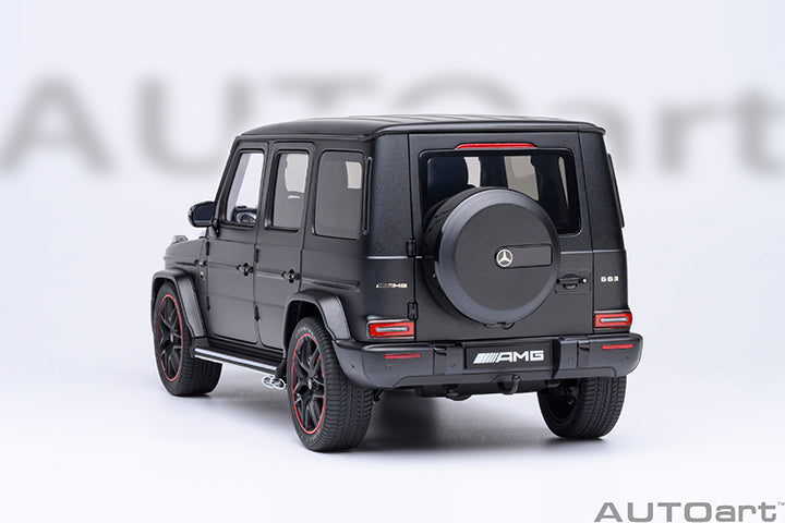 AUTOart 2019 Mercedes-Benz G63 AMG 4x4 G-Class Designo Night Black Magno 1:18