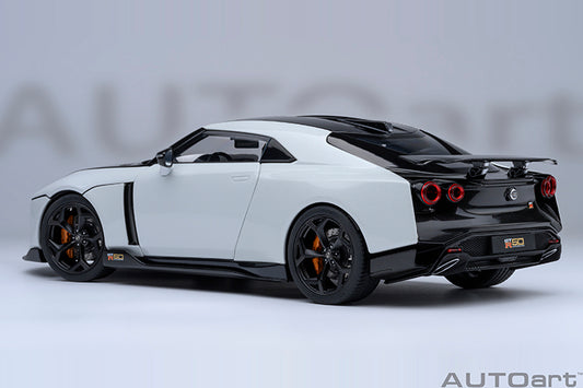 AUTOart 2020 Nissan GT-R (R50) by Italdesign Metallic White w/ Black 1:18