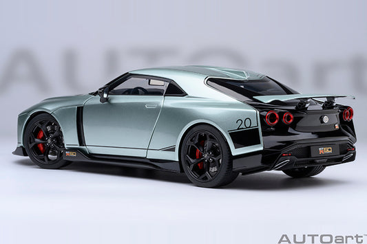 AUTOart 2020 Nissan GT-R (R50) by Italdesign Dark Green Metallic w/ Black 1:18
