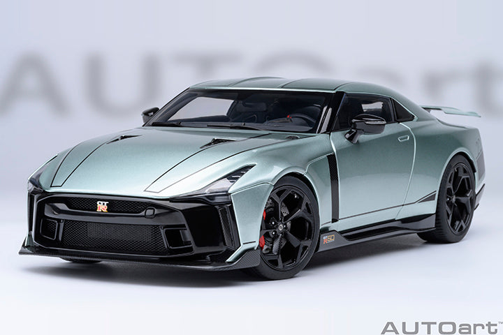 AUTOart 2020 Nissan GT-R (R50) by Italdesign Dark Green Metallic w/ Black 1:18