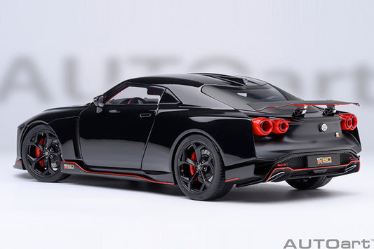 AUTOart 2020 Nissan GT-R (R50) by Italdesign Black w/ Matte Black & Red 1:18