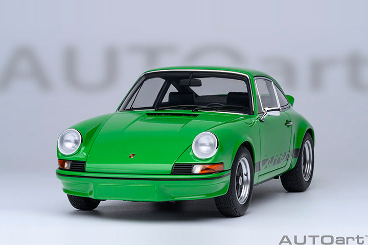 AUTOart Porsche 911 Carrera 2.7 RS Viper Green w/ Black Deco and Wheels 1:18