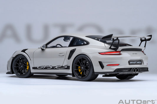 AUTOart Porsche 911 991.2 GT3 RS Chalk (Crayon) Grey 1:18