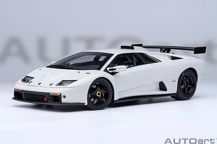 AUTOart Lamborghini Diablo GTR Impact White 1:18 – STM Diecast