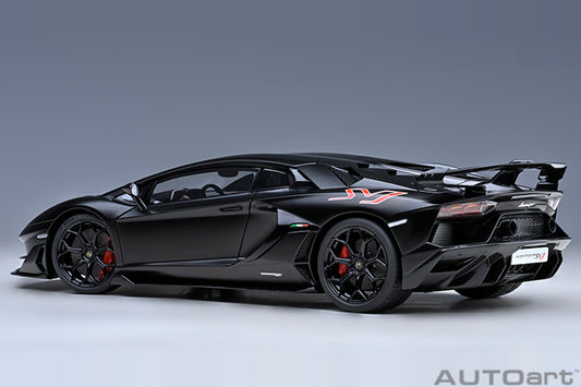 AUTOart 2016 Lamborghini Aventador SVJ Matte Black 1:18