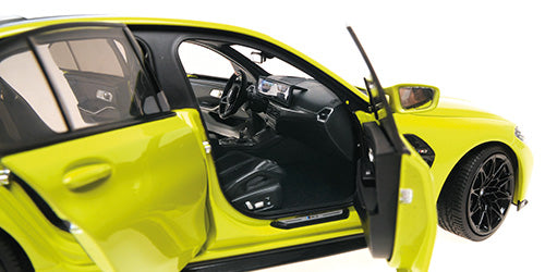 Minichamps 2024 BMW M3 (G80) Sao Paulo Yellow 1:18