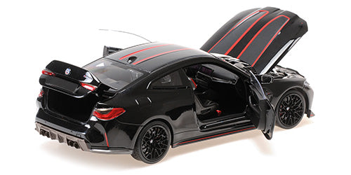 Minichamps 2022 BMW M4 CSL Coupe (G82) Black 1:18